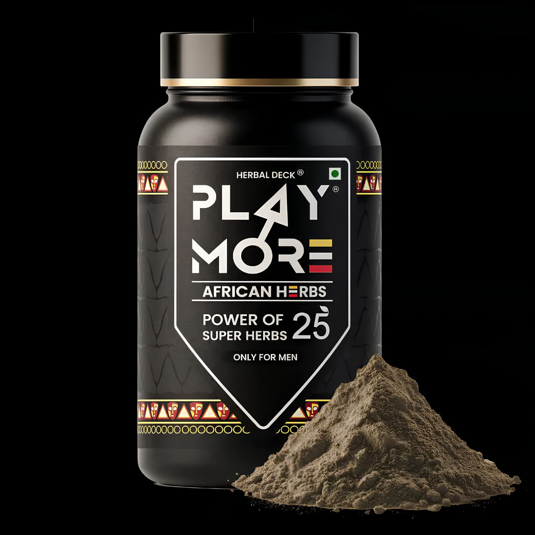 Play More African Herbs-Natural Energy Wellness Herbal Formula (Zero Side Effect)